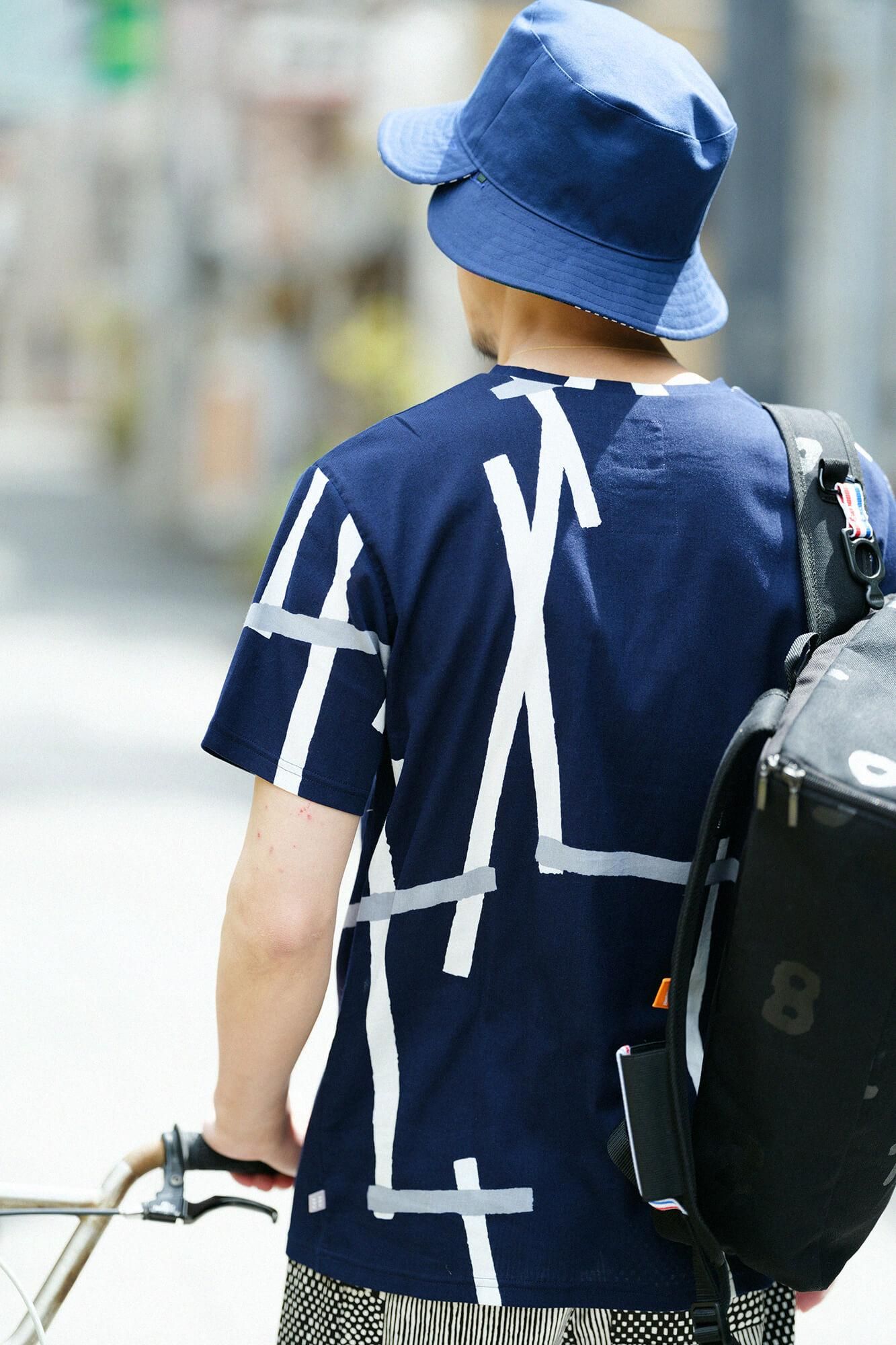 SOU・SOU Youso.高島縮半袖シャツ 鳶 ユニセックス SOU・SOU - SOU・SOU Youso.高島縮半袖シャツ 鳶 ユニセックスの通販
