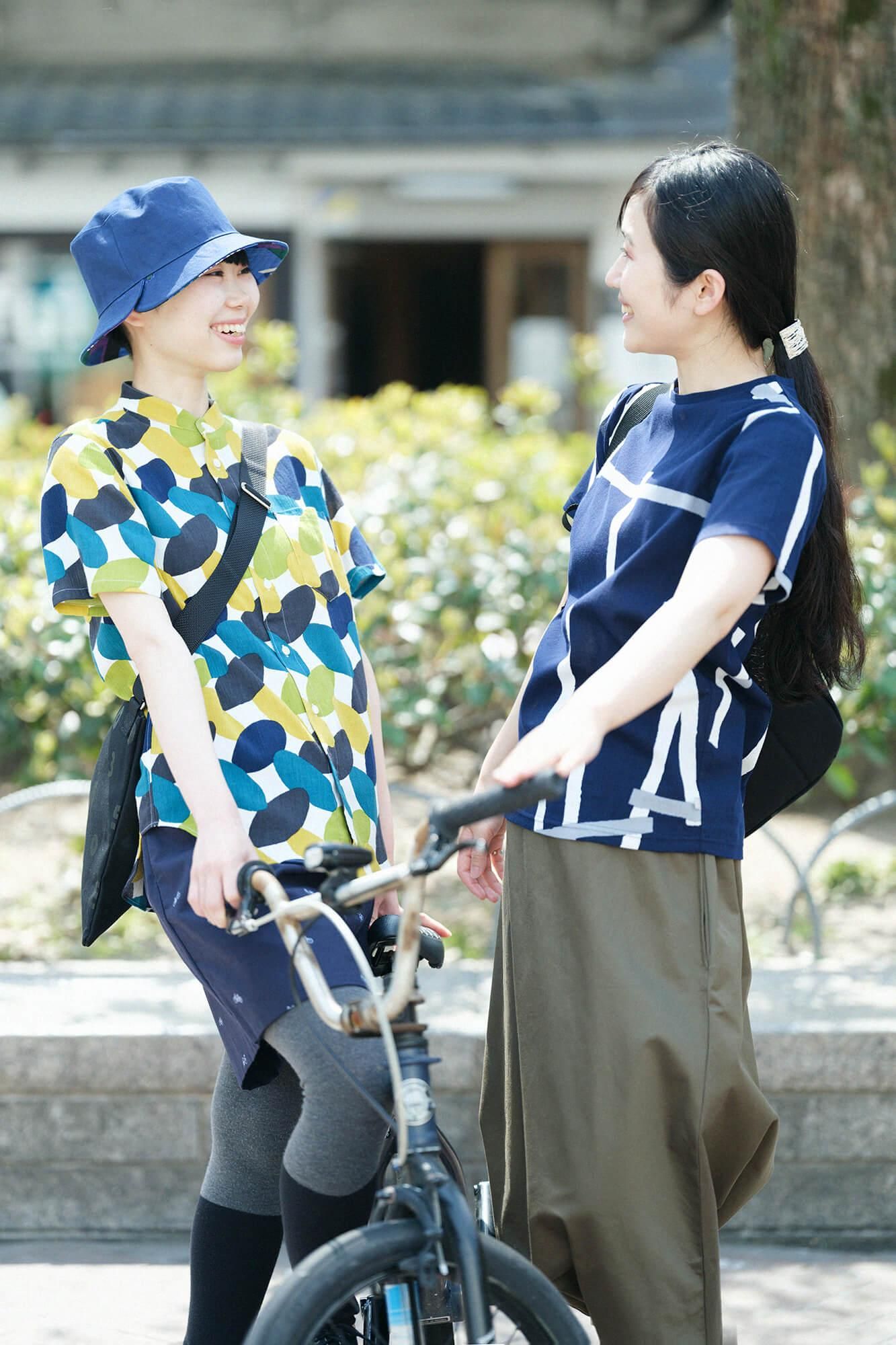 SOU・SOU Youso.高島縮半袖シャツ 鳶 ユニセックス SOU・SOU - SOU・SOU Youso.高島縮半袖シャツ 鳶 ユニセックスの通販