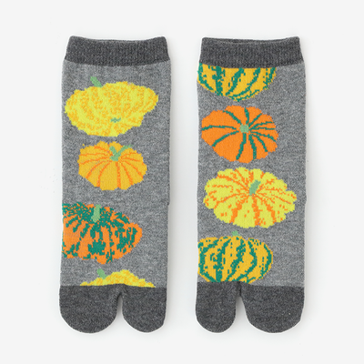 ●Tabi Socks for Kids Mid-calf / Pumpkin【S・M・L】