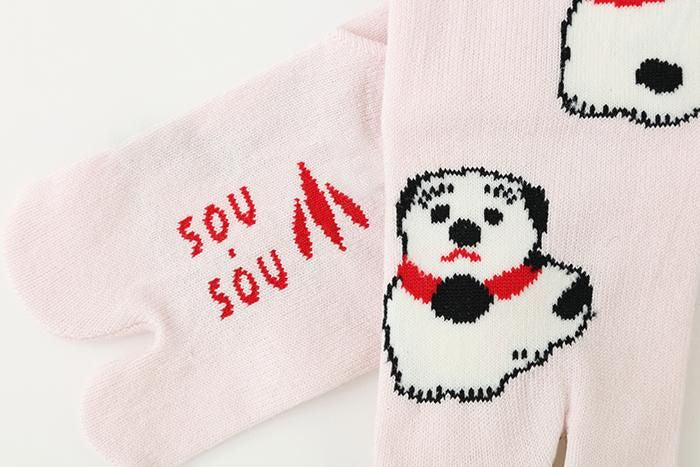 ●Tabi Socks for Kids Mid-calf / Dog【S・M・L】