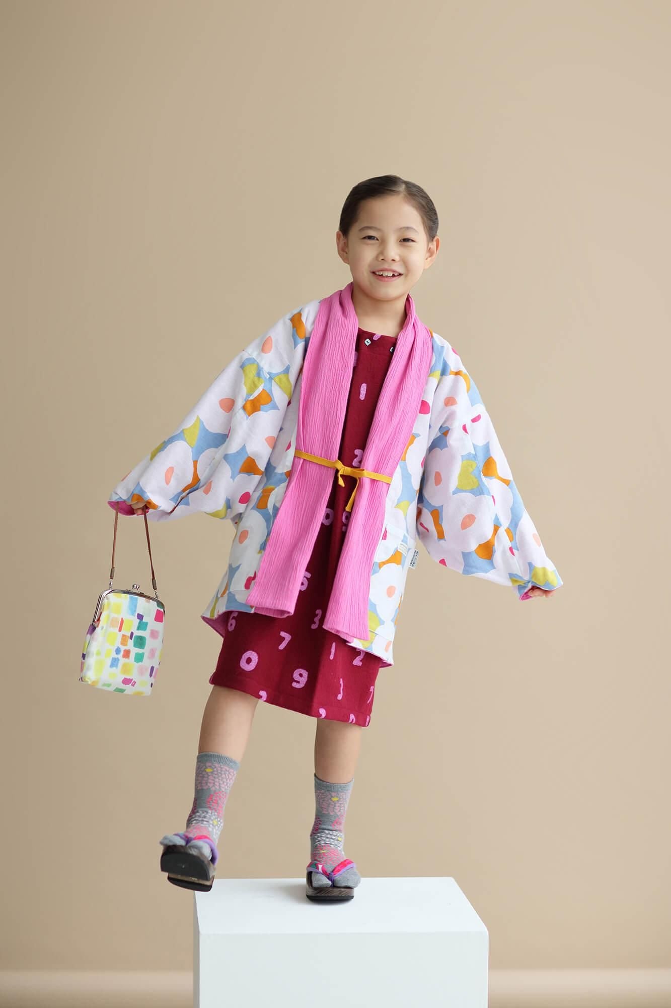 ●Tabi Socks for Kids Mid-calf / Chrysanthemum【S・M・L】