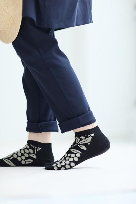 分趾襪（腳踝長度）／南天竹【男・女性用】