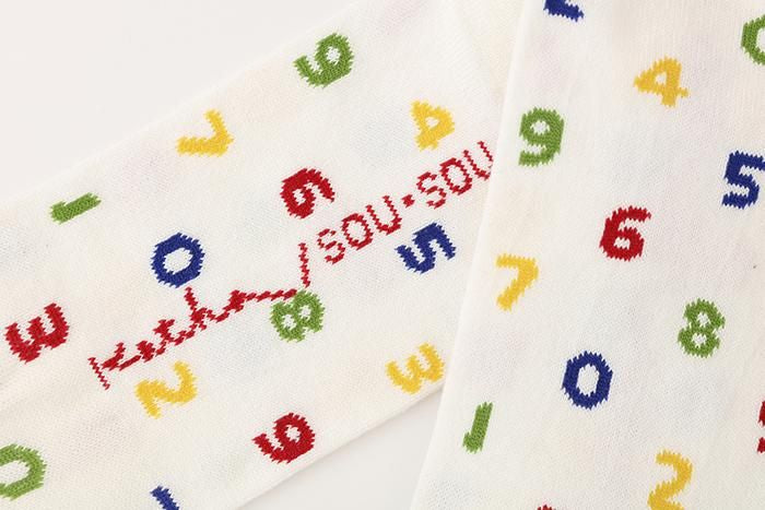 分趾襪（腳踝長度）／SO-SU-U十數 四味 米白色【男・女性用】