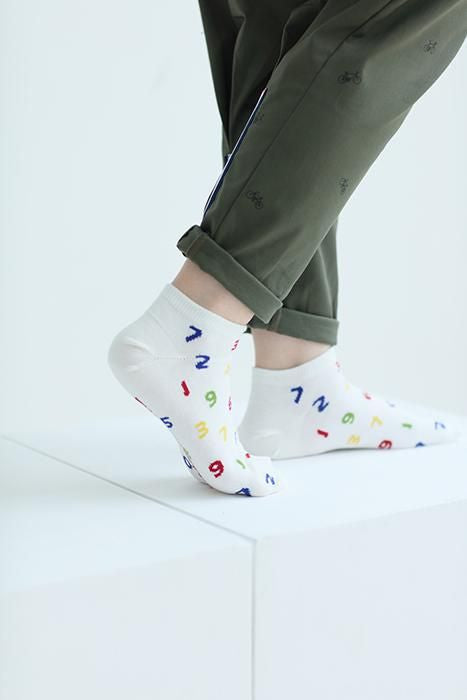 分趾襪（腳踝長度）／SO-SU-U十數 四味 米白色【男・女性用】