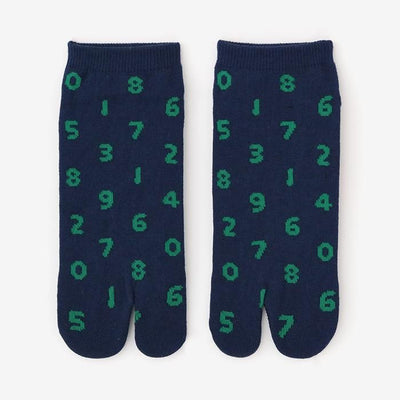 在Tabi Socks（长度） / SO-SU-U铁海军蓝色X Matsubairo（Tetsukon X Matsubairo）[男性和女人]