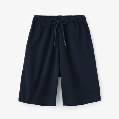 Takashima Chizimi Cotton 20/20 Easy Shorts / Dark Blue