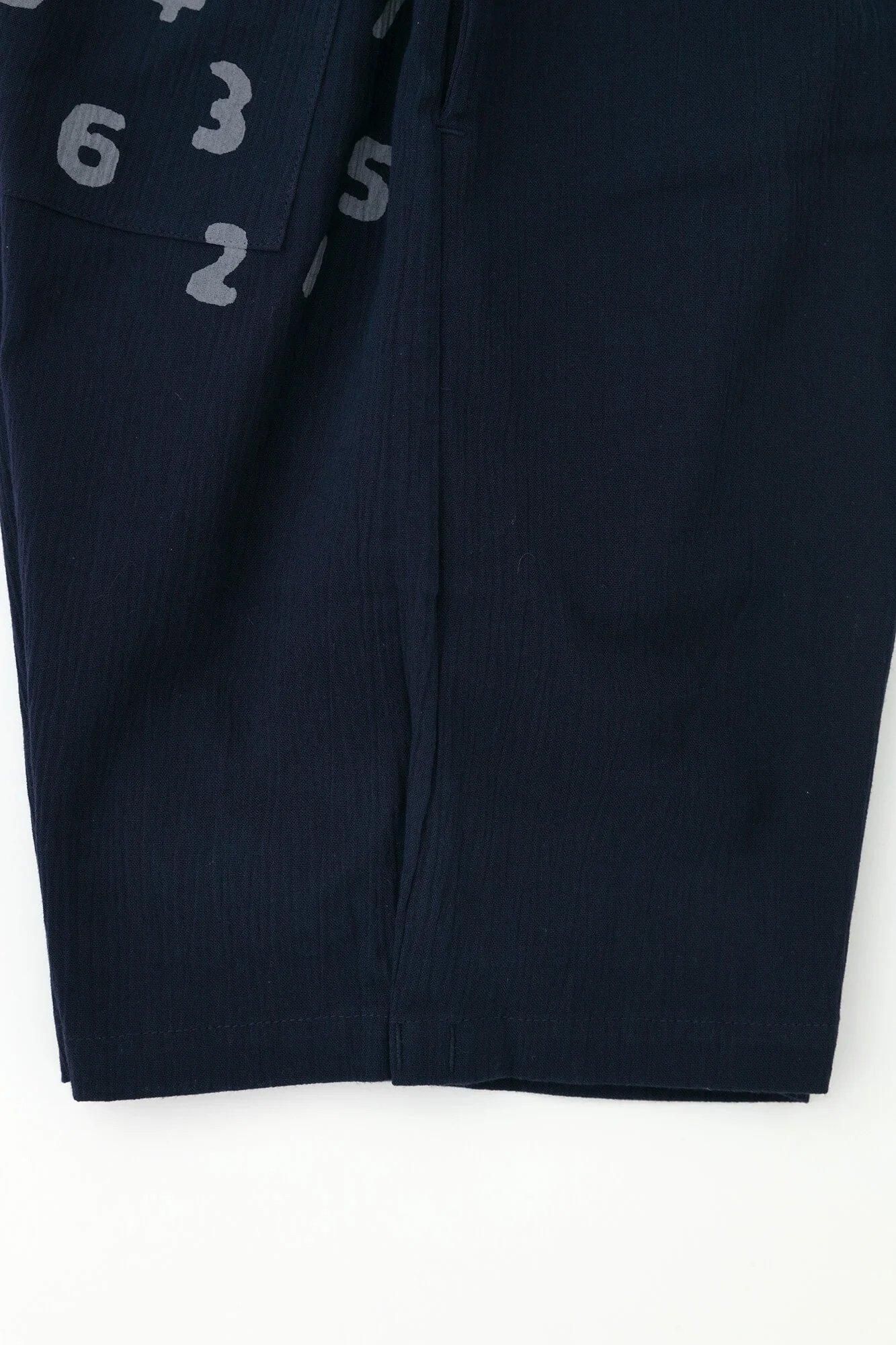 Takashima Chizimi Cotton 20/20 Easy Shorts / Dark Blue