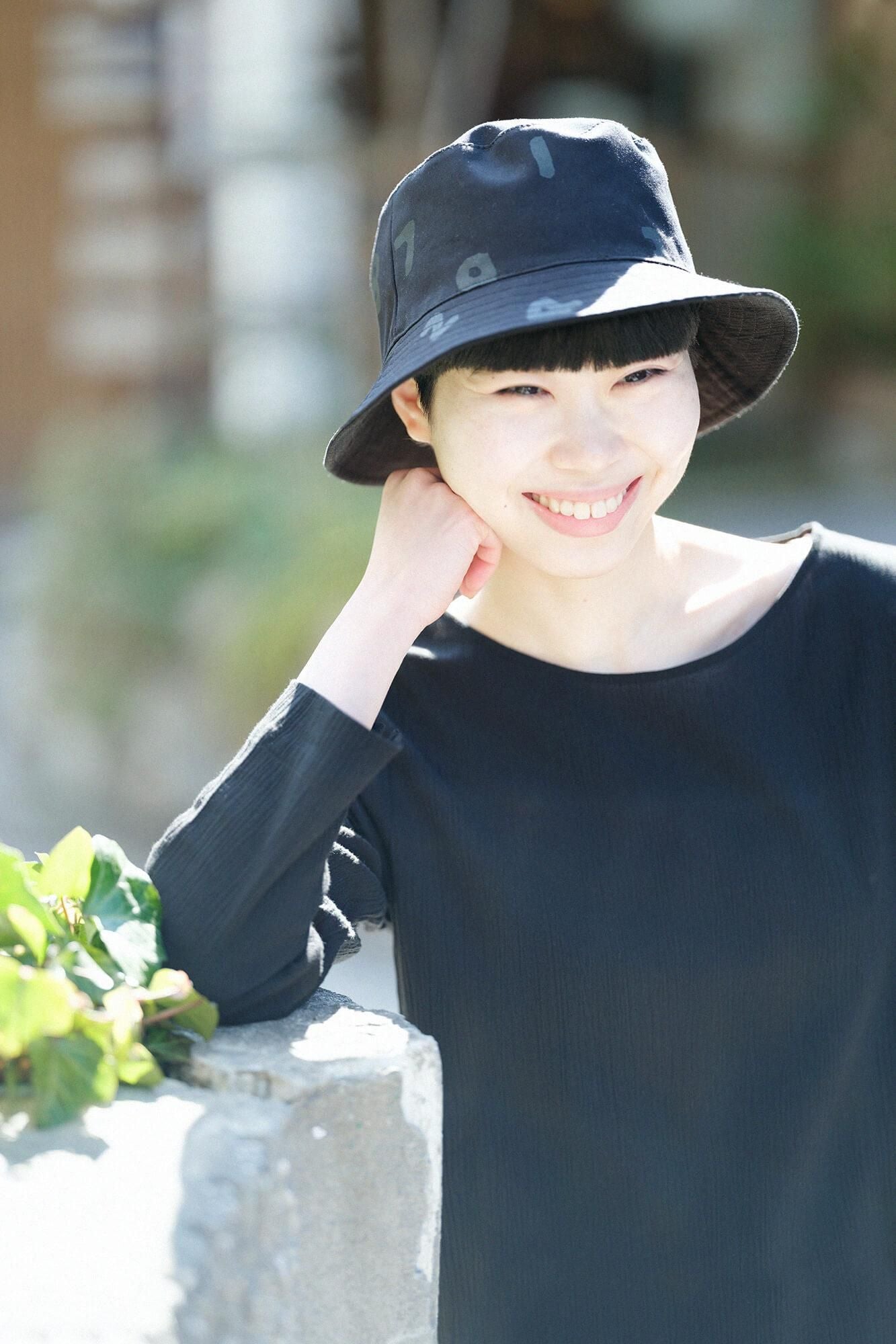 高島縮棉 20/20長袖連身裙/黑色