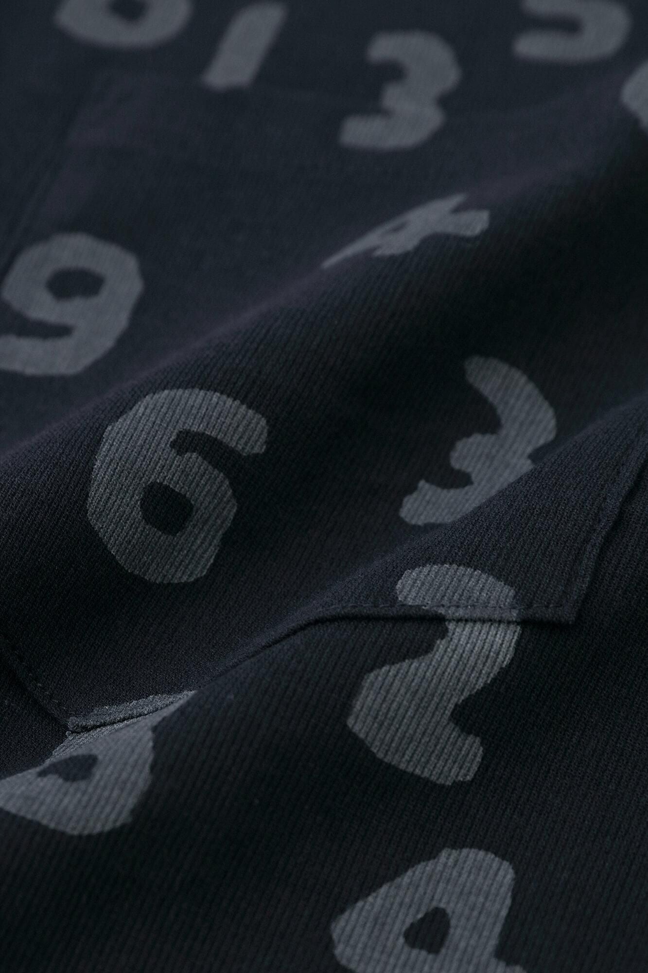 高島縮 40/40 半袖ポケットTシャツ／留紺（とめこん）×SO-SU-U昆