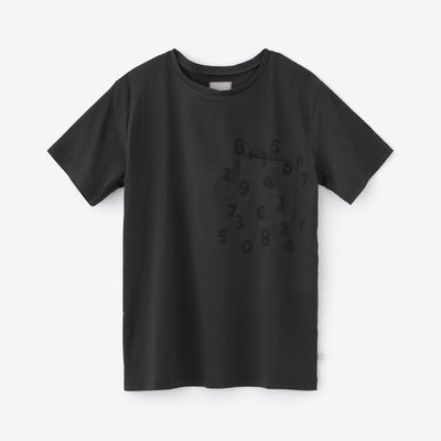 高島縮 40/40 半袖ポケットTシャツ／濃鉛（こいなまり）×SO-SU-U昆