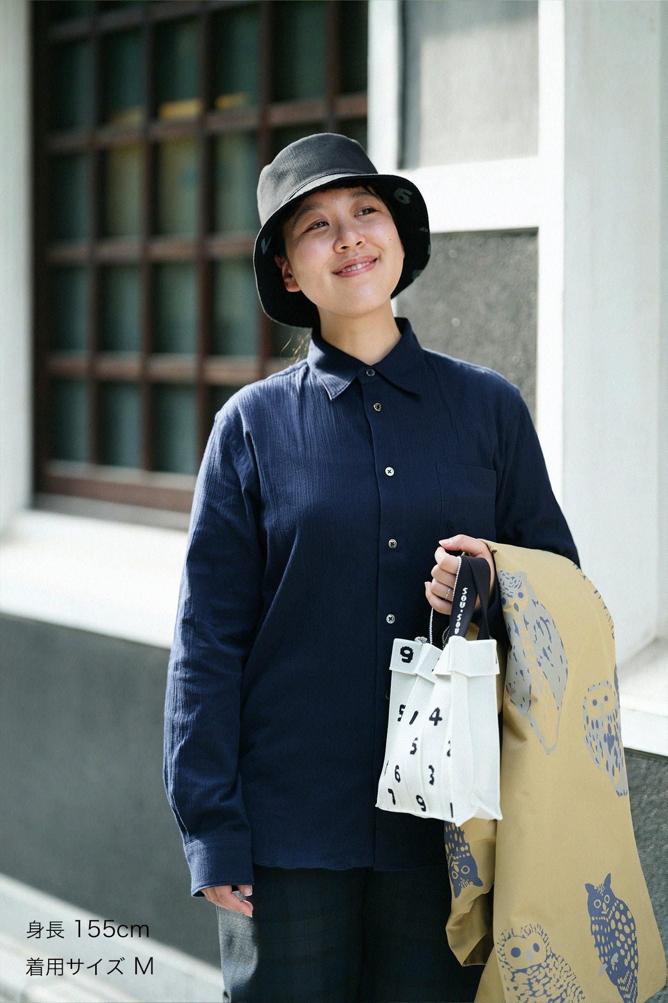 Takashima Chiku 20/20衬衫/海军蓝（Tomekon）