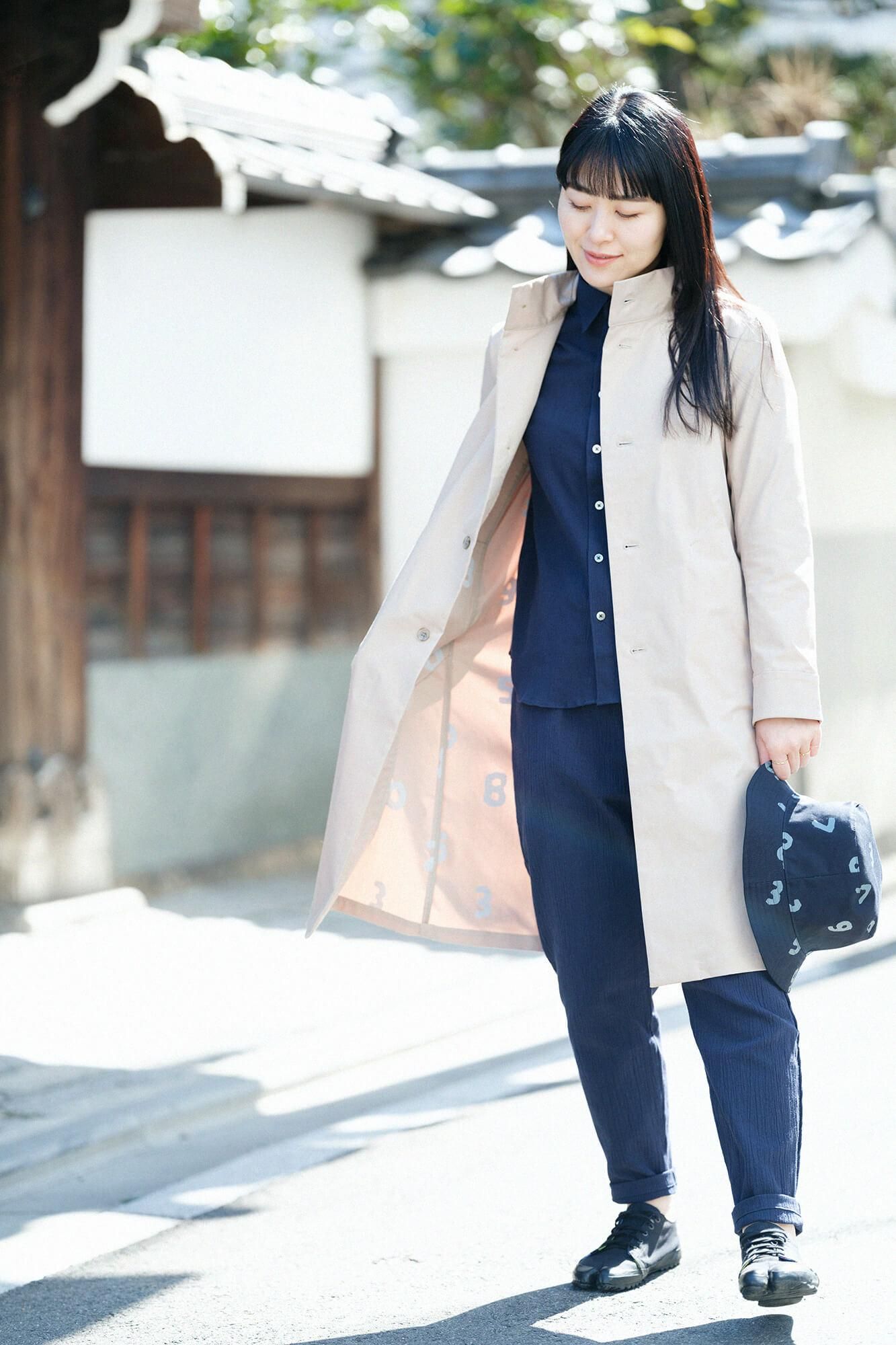 Takashima Chiku 20/20衬衫/海军蓝（Tomekon）