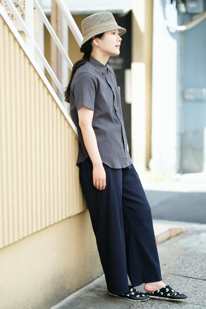 Chizimi Cotton Short Sleeve Shirt