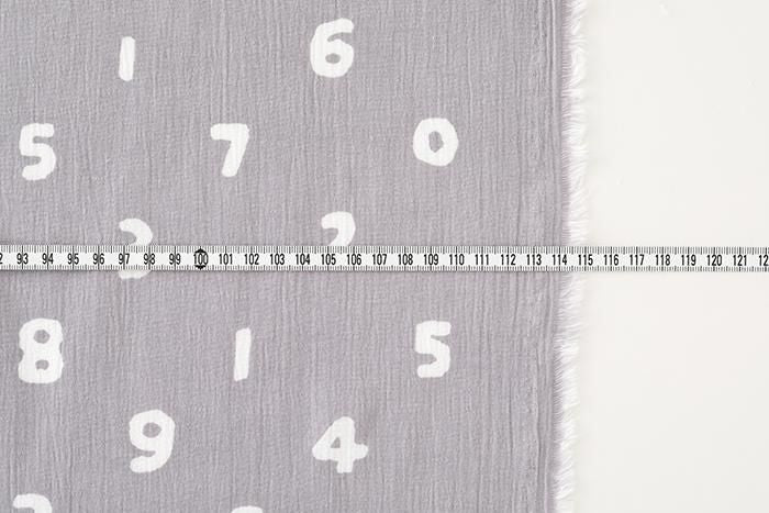 布料剪裁販售 （高島縮棉 坂尾織物）／SO-SU-U十數 淺灰色（Suzuzumiiro）<50cm