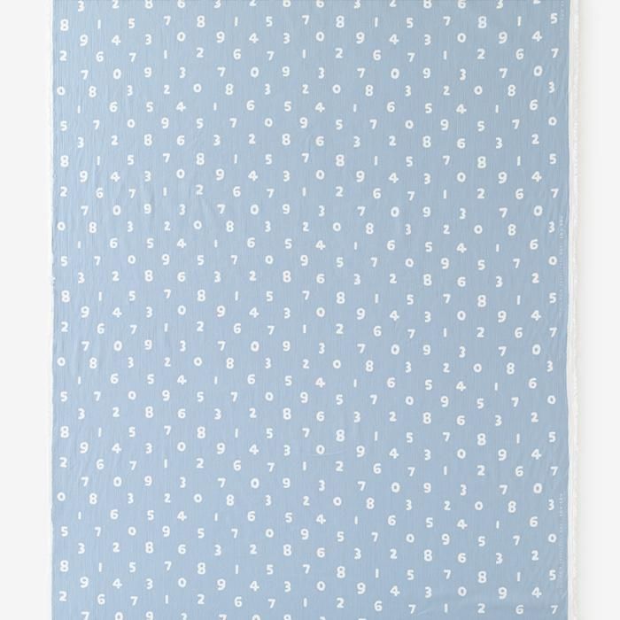 Textile(Chizimi cotton Sakao Orimono）／SO-SU-U Asahanada <50cm>