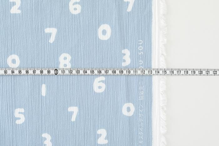 Textile(Chizimi cotton Sakao Orimono）／SO-SU-U Asahanada <50cm>