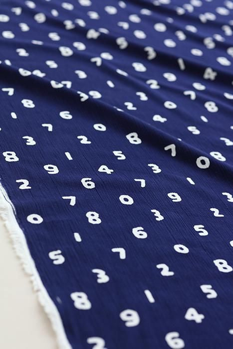 Textilverkäufe nach Gewicht (Takashima Jiji Sakao Orimono) /SO-SU-U Dunkelblau <50cm>