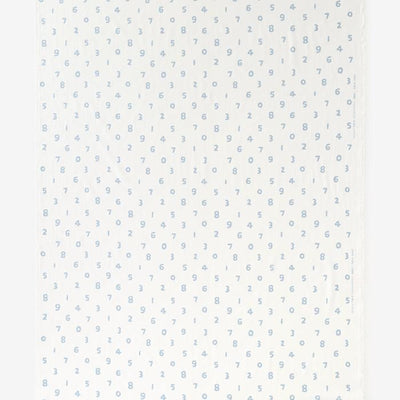 布料剪裁販售 （高島縮棉 坂尾織物）／SO-SU-U十數 白色×asahanada <50cm>