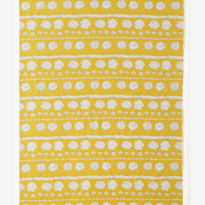 布料剪裁販售 （高島縮棉 坂尾織物）／白三葉花（Shirotsumekusa）<50厘米