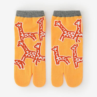 Tabi Socks（Low-cut）／Giraffe【Men・Women】