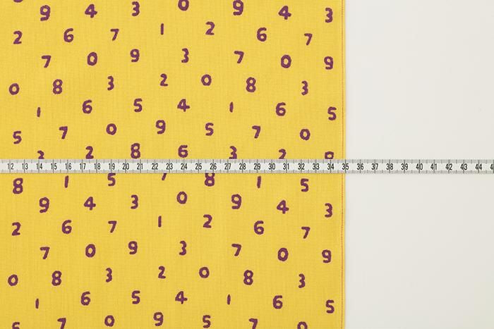 Textile  (Ise-momen cottoncotton Handkerchief)/beansSO-SU-U Yellow branch​ ​Sweetscolor(kiGardeniaColor)＜50cm＞