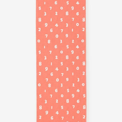 Textile  (Ise-momen cottoncotton Handkerchief）／ SO-SU-U Peach Pink(andYellow)＜50cm＞