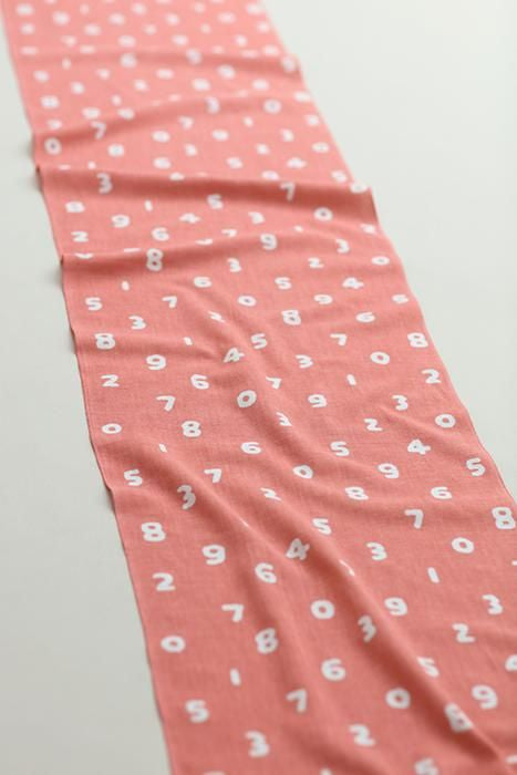 纺织品测量（ISE棉花tenugui） / so-su-u tokiiro（50厘米）