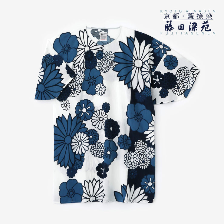 [Expédition prévue vers le 23 juin] Takashima Jiji 20/20 Robe rectangulaire Naginata teinte indigo/Kinrandonsu