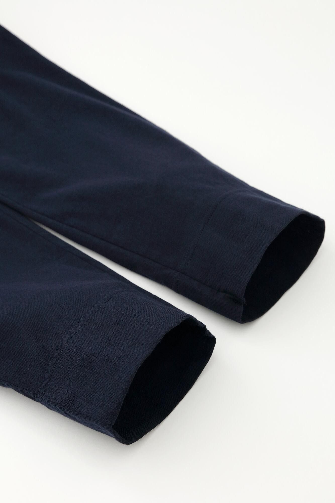 高島縮 40/40 レギンスパンツ／留紺（とめこん）