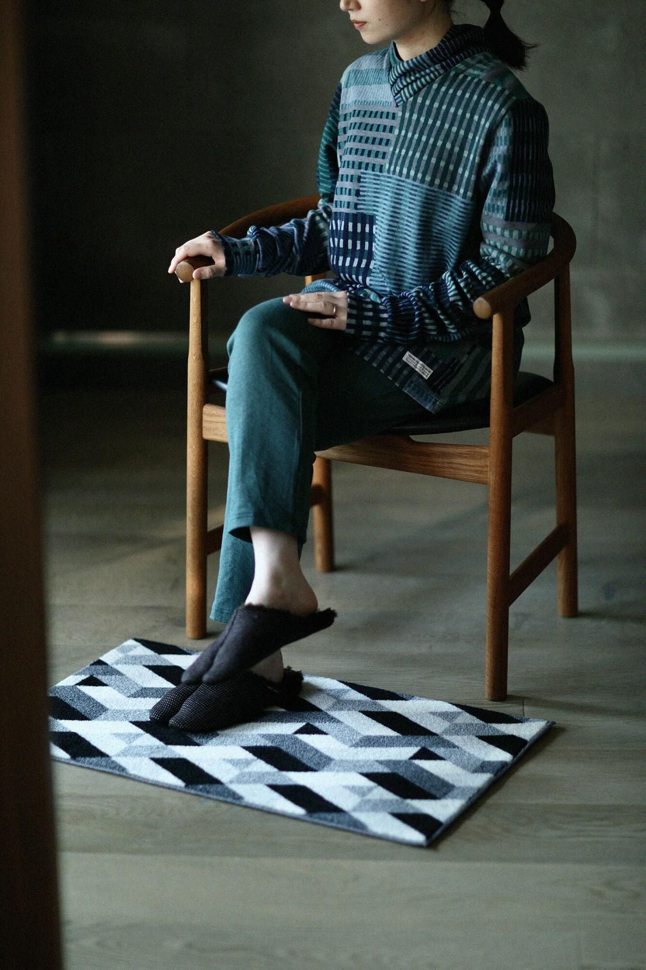 Tapis textile / différent