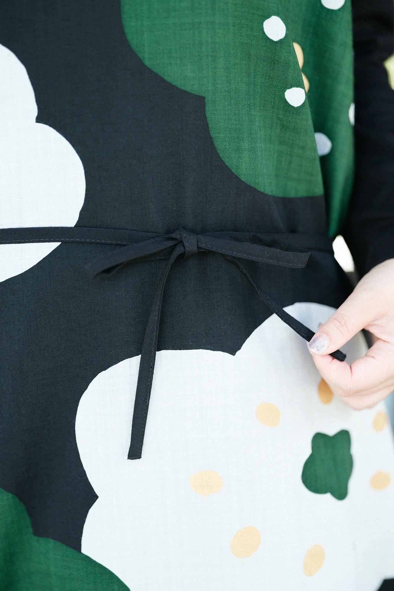 【net limited】Muslin Wool Rectangular Dress / Smile