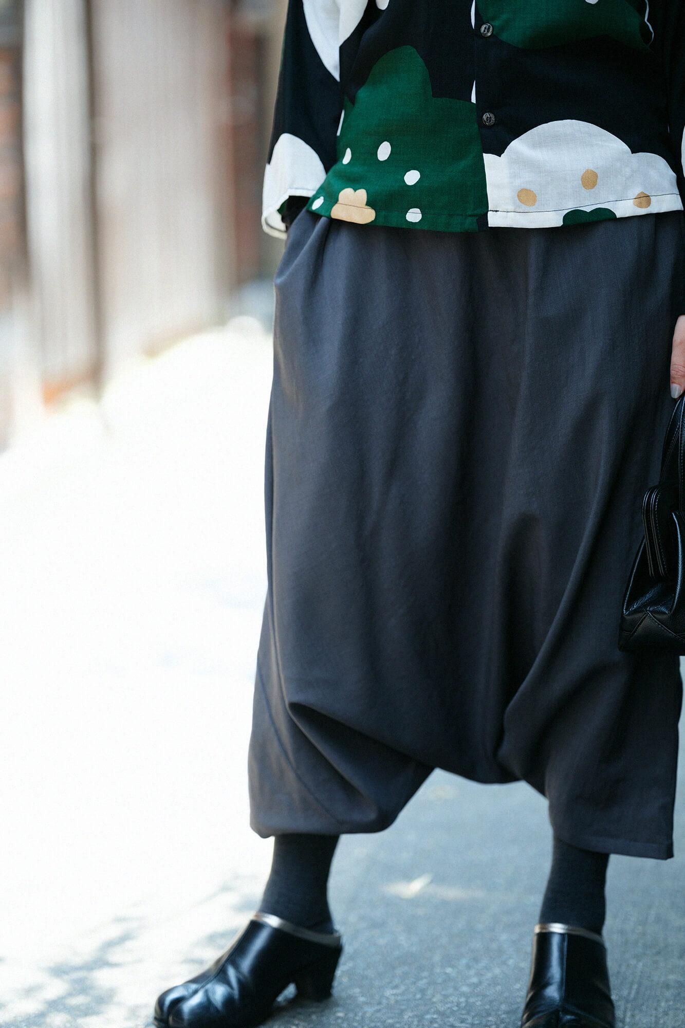 毛斯綸 富士(飛鼠褲)單色  2.0 ／深灰色 2