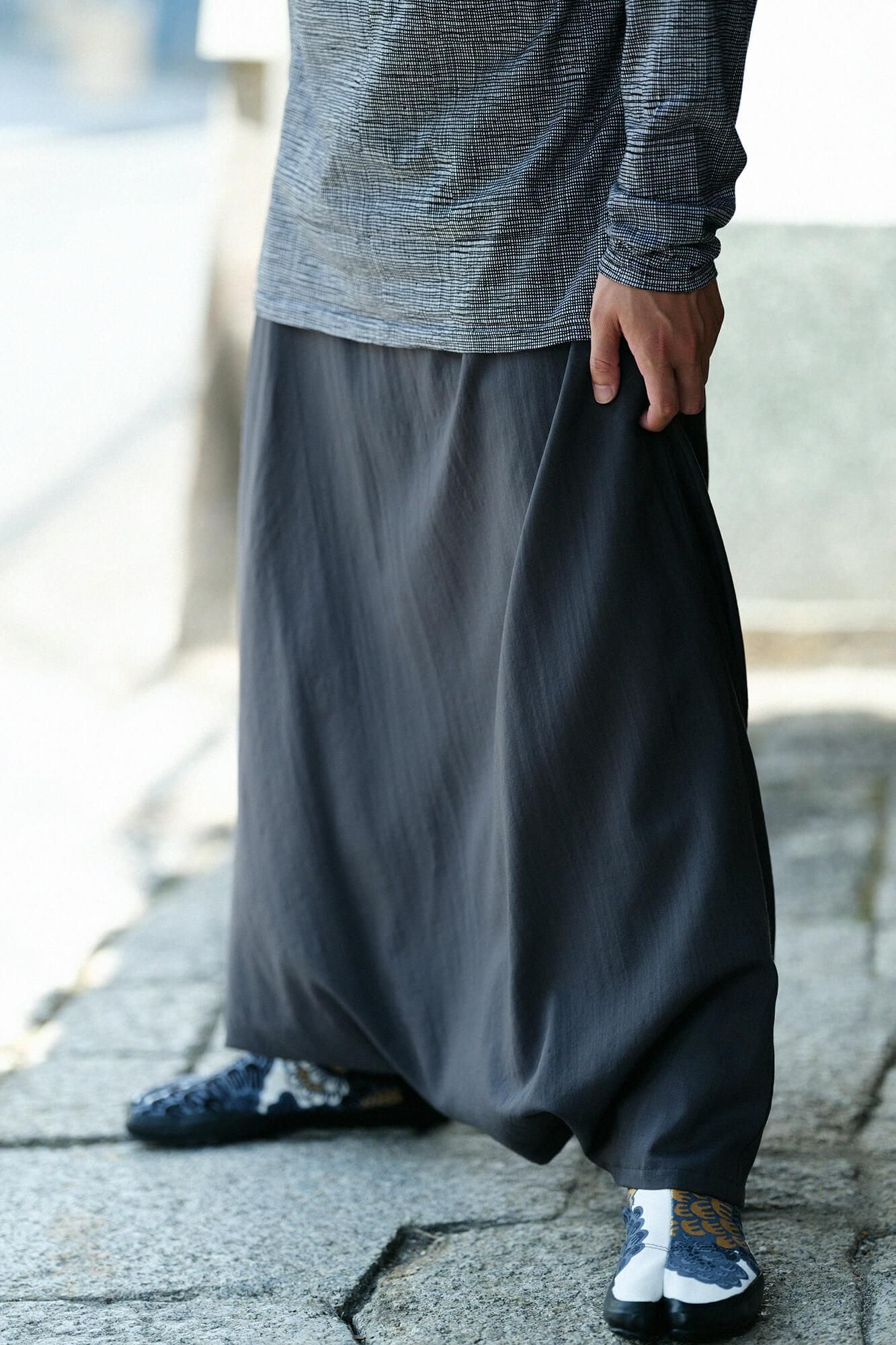 毛斯綸 富士(飛鼠褲)單色  2.0 ／深灰色 2