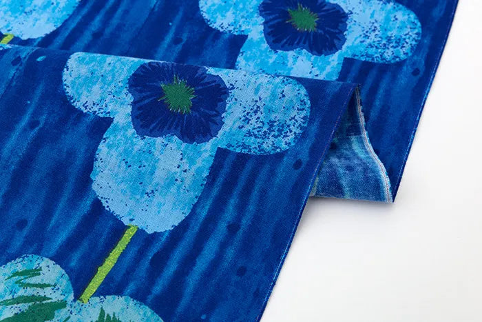 Ise Momen Textil-Tenugui (Hime-Länge)/Blumenblüte (Hanahasaku)
