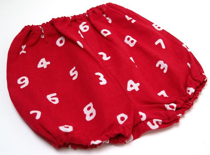 ●伊勢木棉 肚兜套裝/suuu 紅色