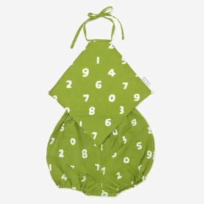 ●伊勢木棉 肚兜套裝／SO-SU-U十數 草綠色