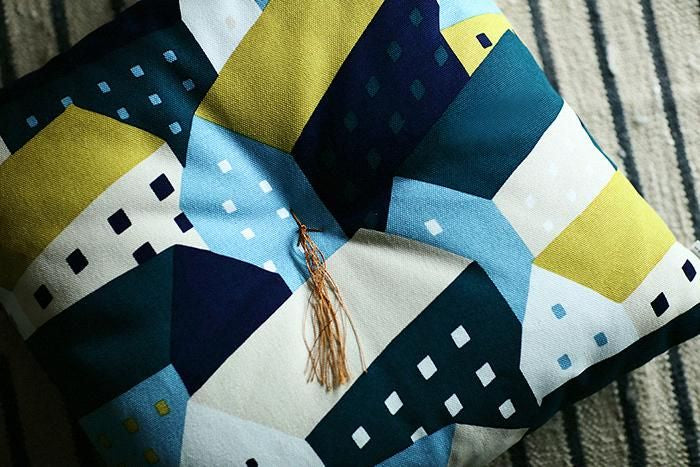 SOU・SOUKyoto Cushion（No.8 Canvas）／Northern Countries Moonlight(Getsumei) [※DeliveryApproximately 3 weeks]