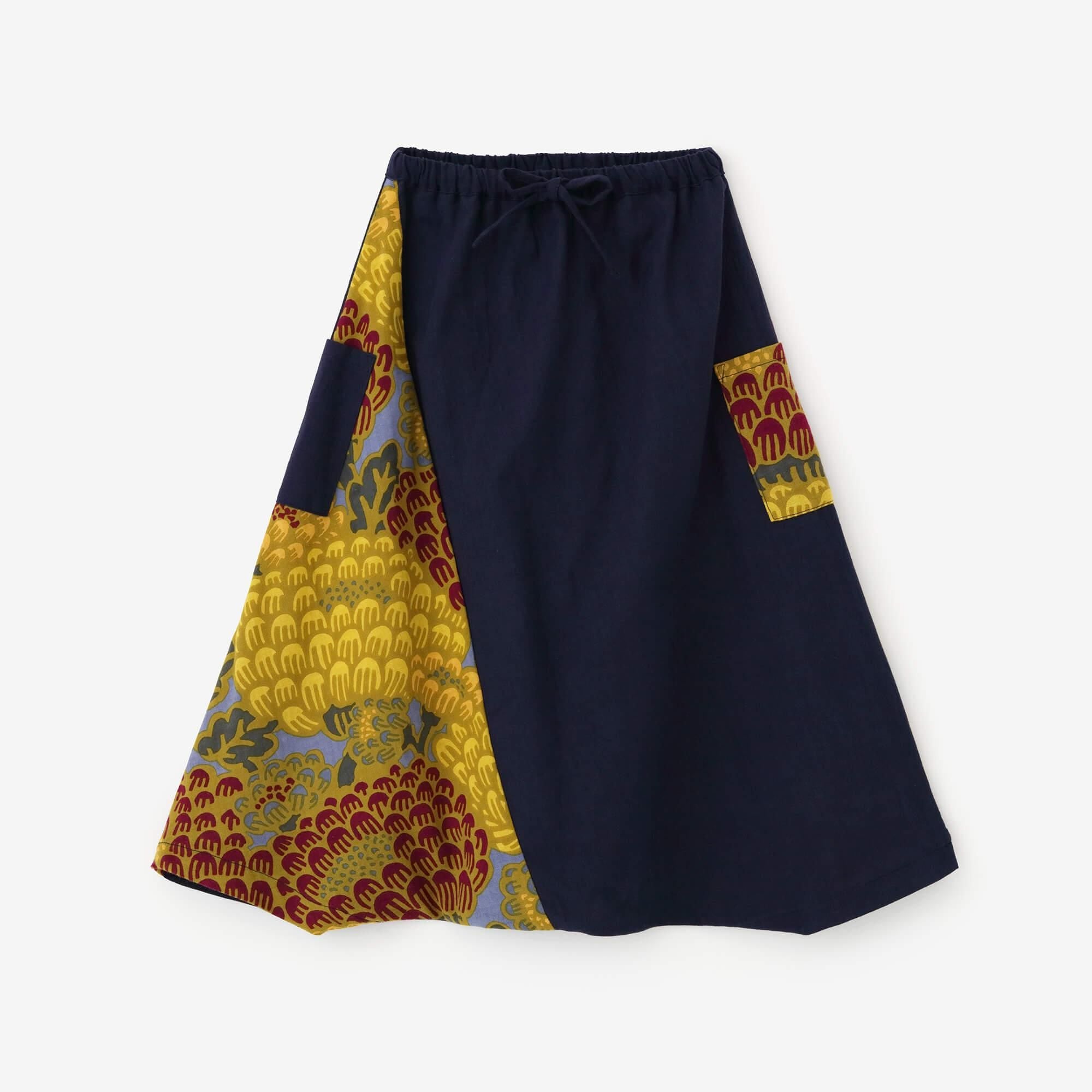 ● Isemomen Cotton Fuji Pants / Blue × Kenran Golden