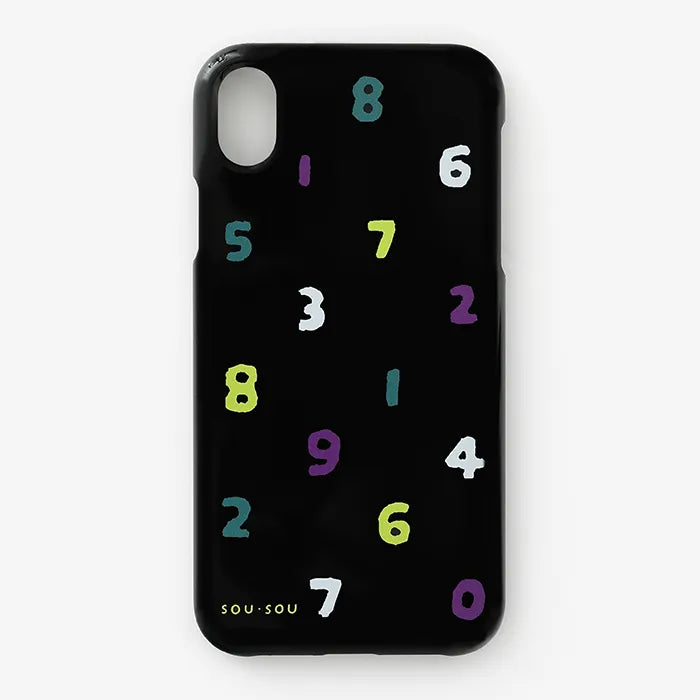 【net限定】iPhone_XS_Max テキスタイルカバー／SO-SU-U 四味濡羽色（よつみぬればいろ）▲