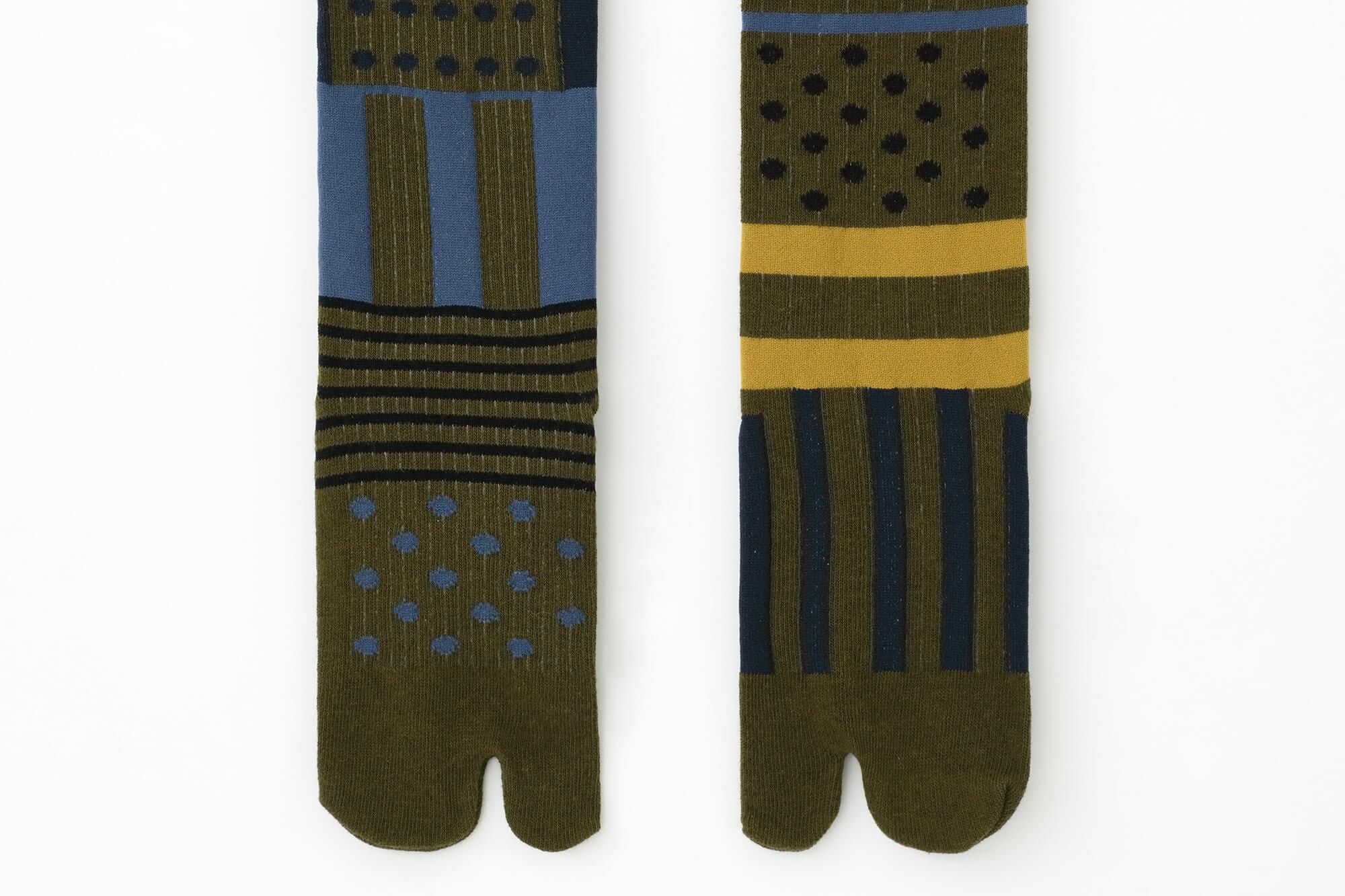 紧身裤塔比袜/分层的海带颜色