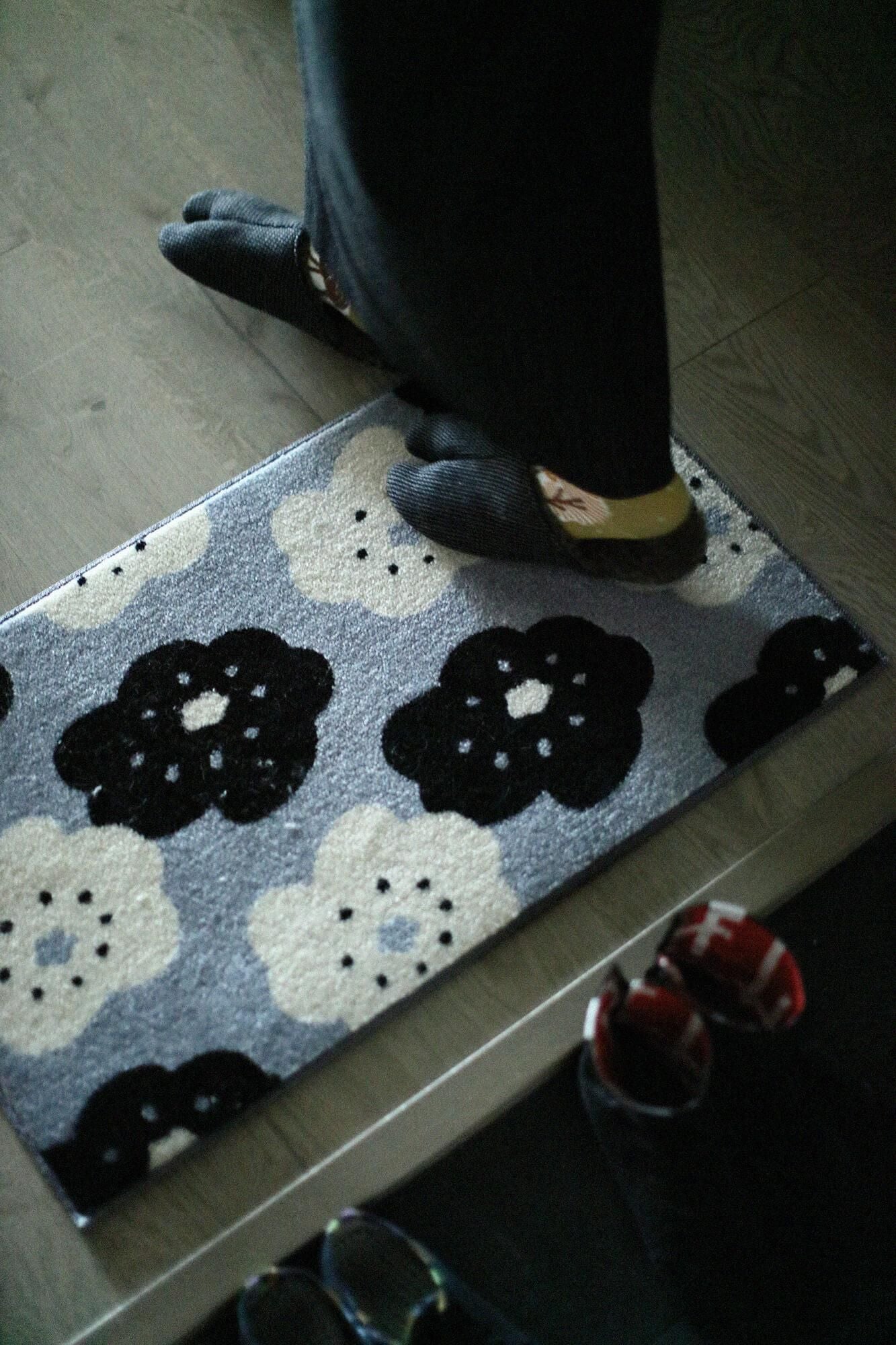 Tapis textile/Sourire
