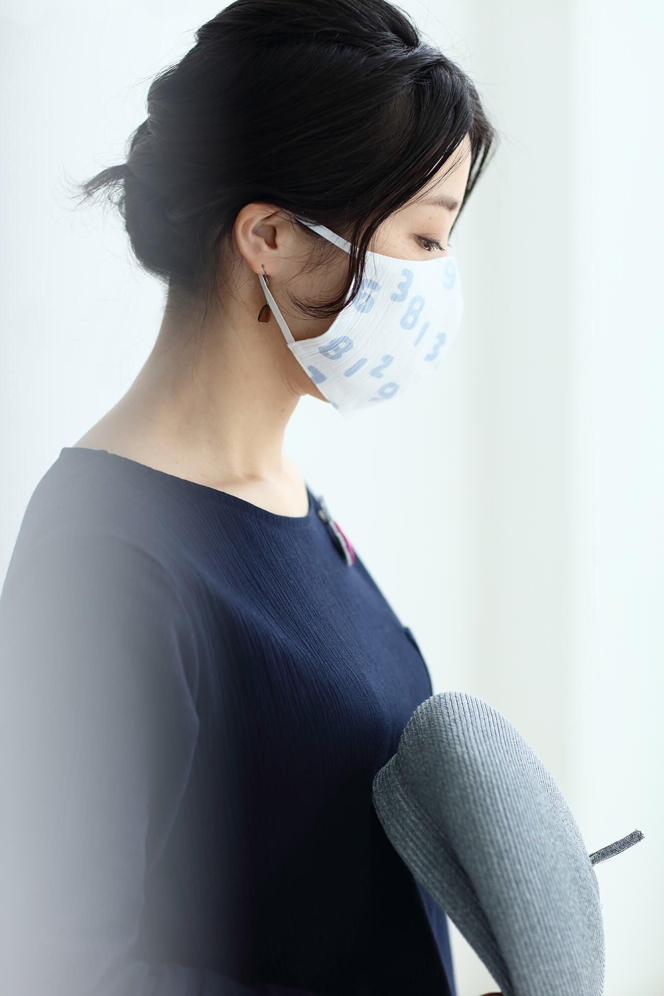 ◎[30％折扣] takashima chiku纺织面具 / so-su-u kon tsukumo x asahanada