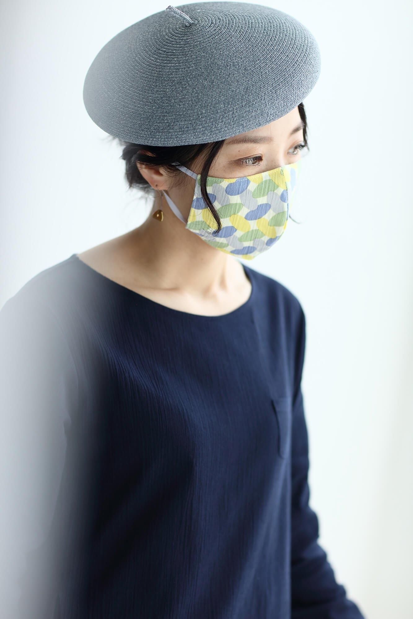 ◎【30%OFF】高島縮棉 圖案紋樣布口罩／組手