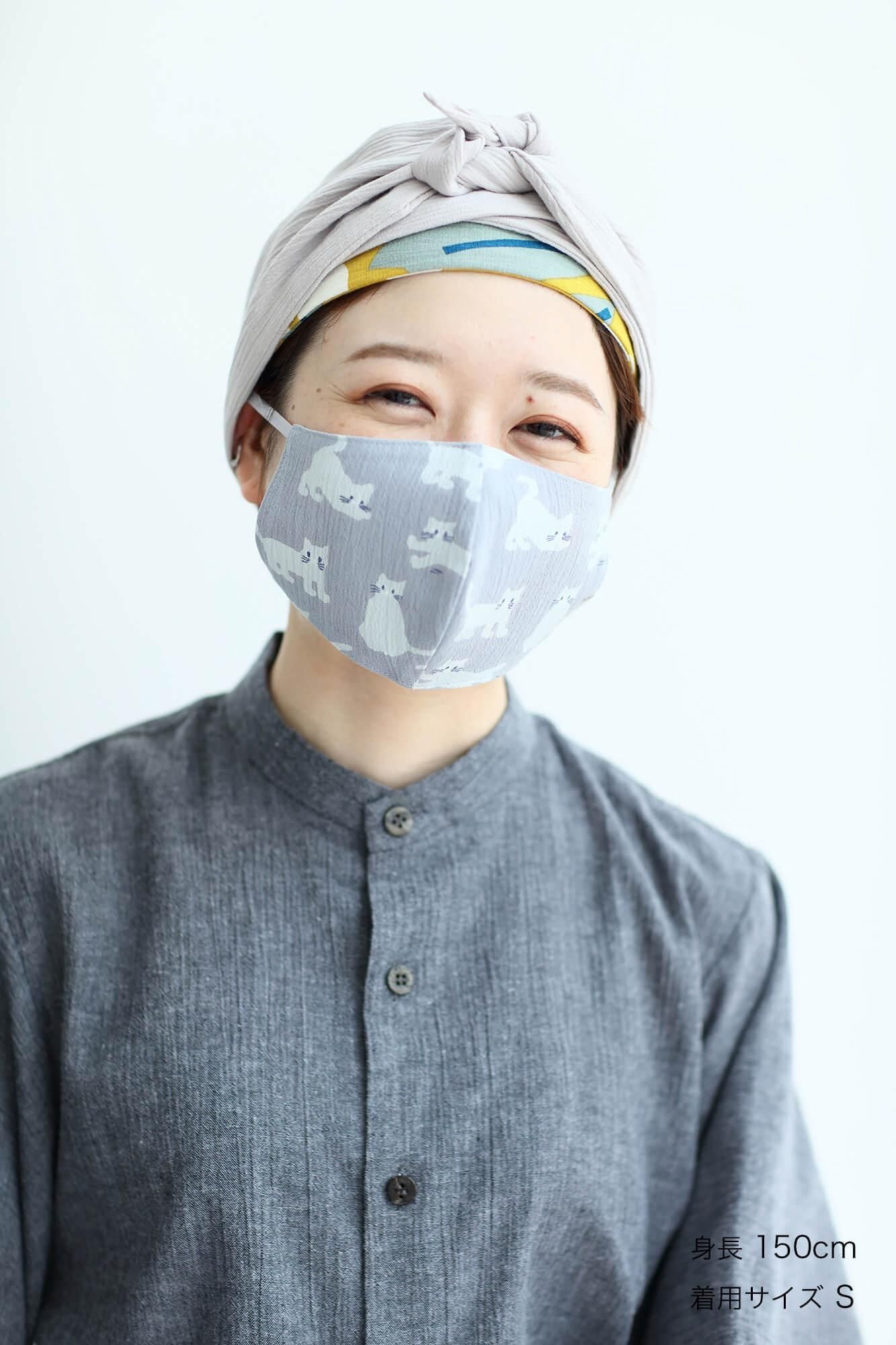 ◎[30％折扣] takashima chiku纺织面具/猫