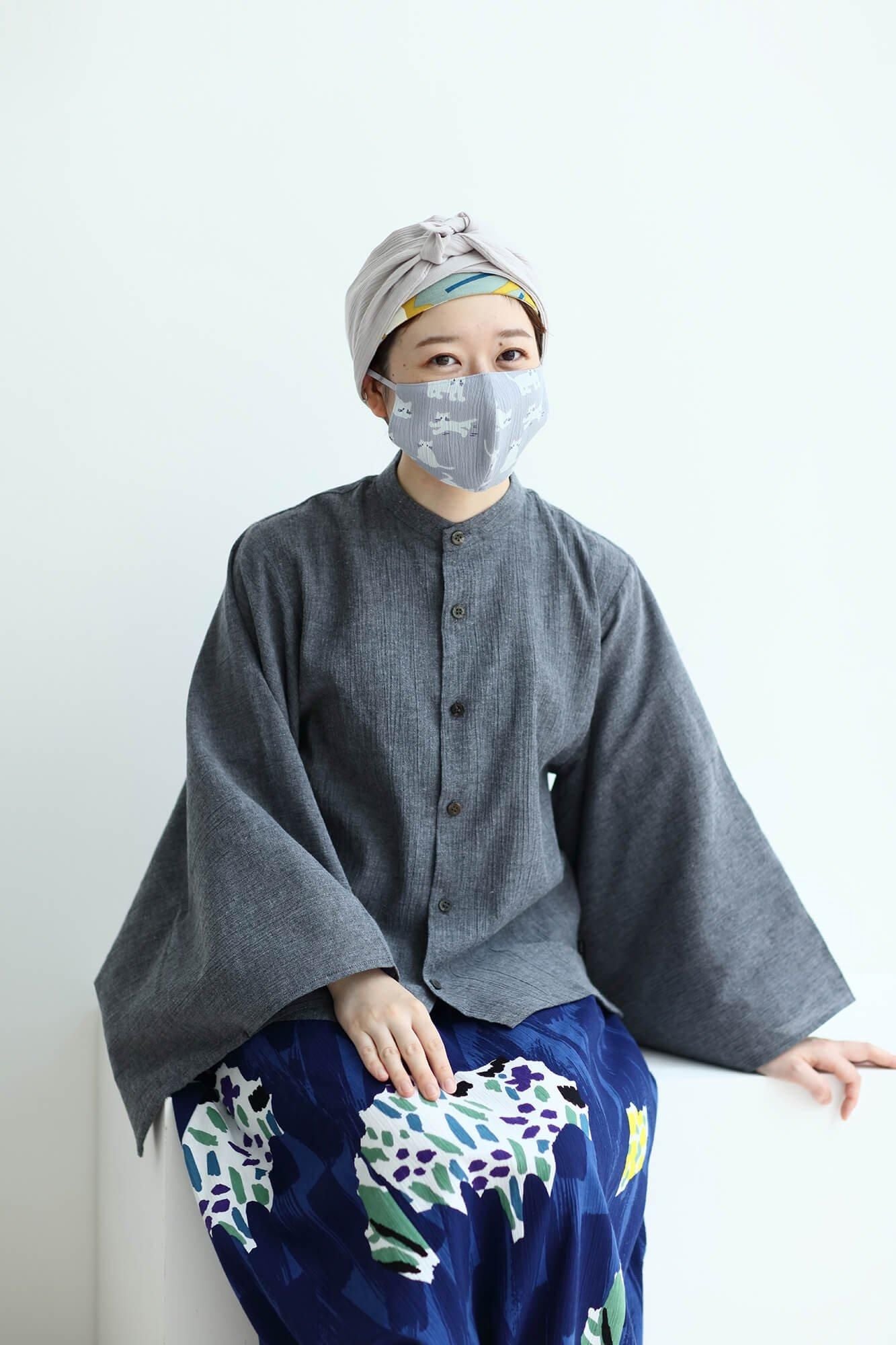 ◎[30％折扣] takashima chiku纺织面具/猫