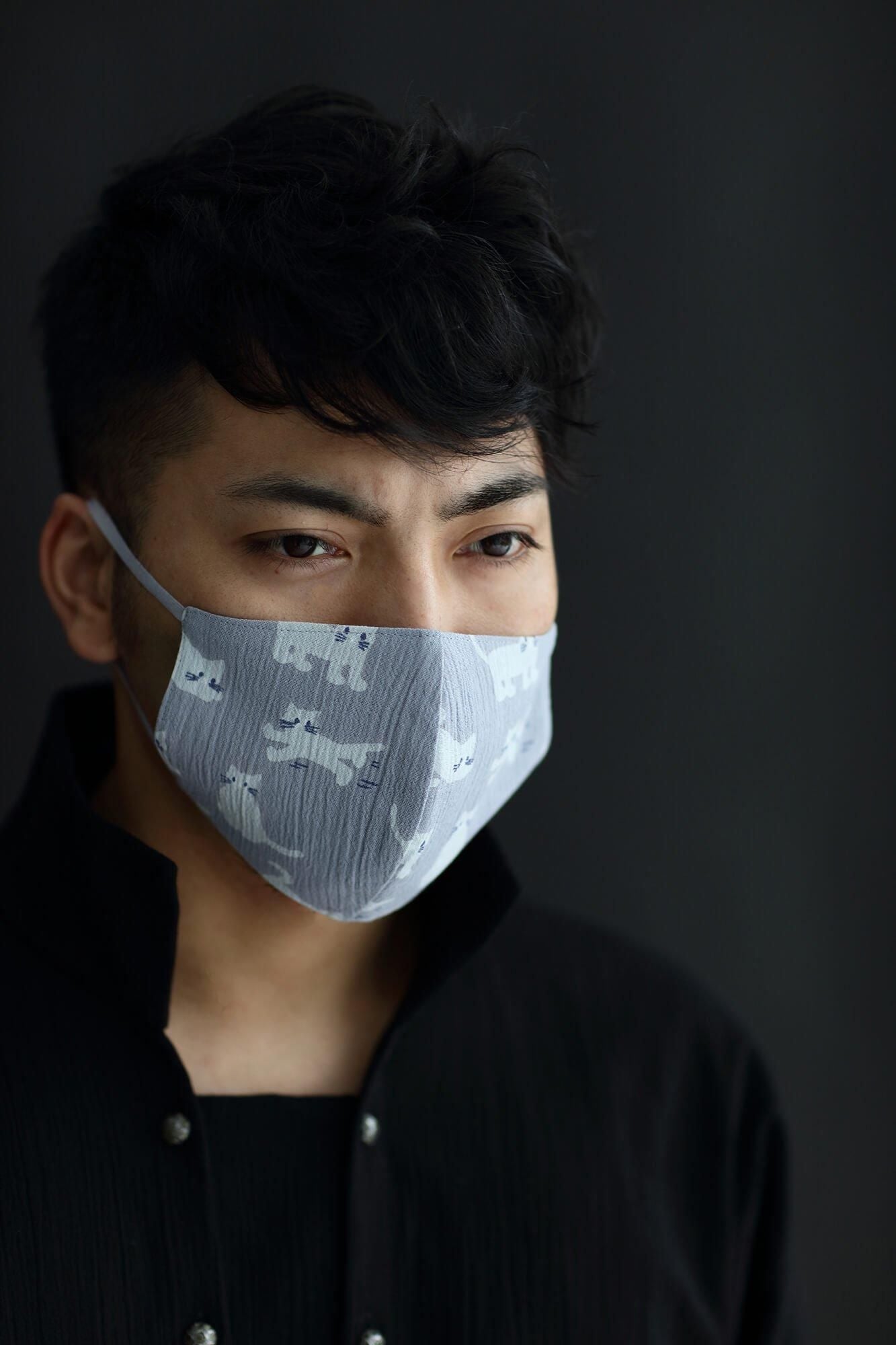 ◎[30％折扣] takashima chiku纺织面具/猫