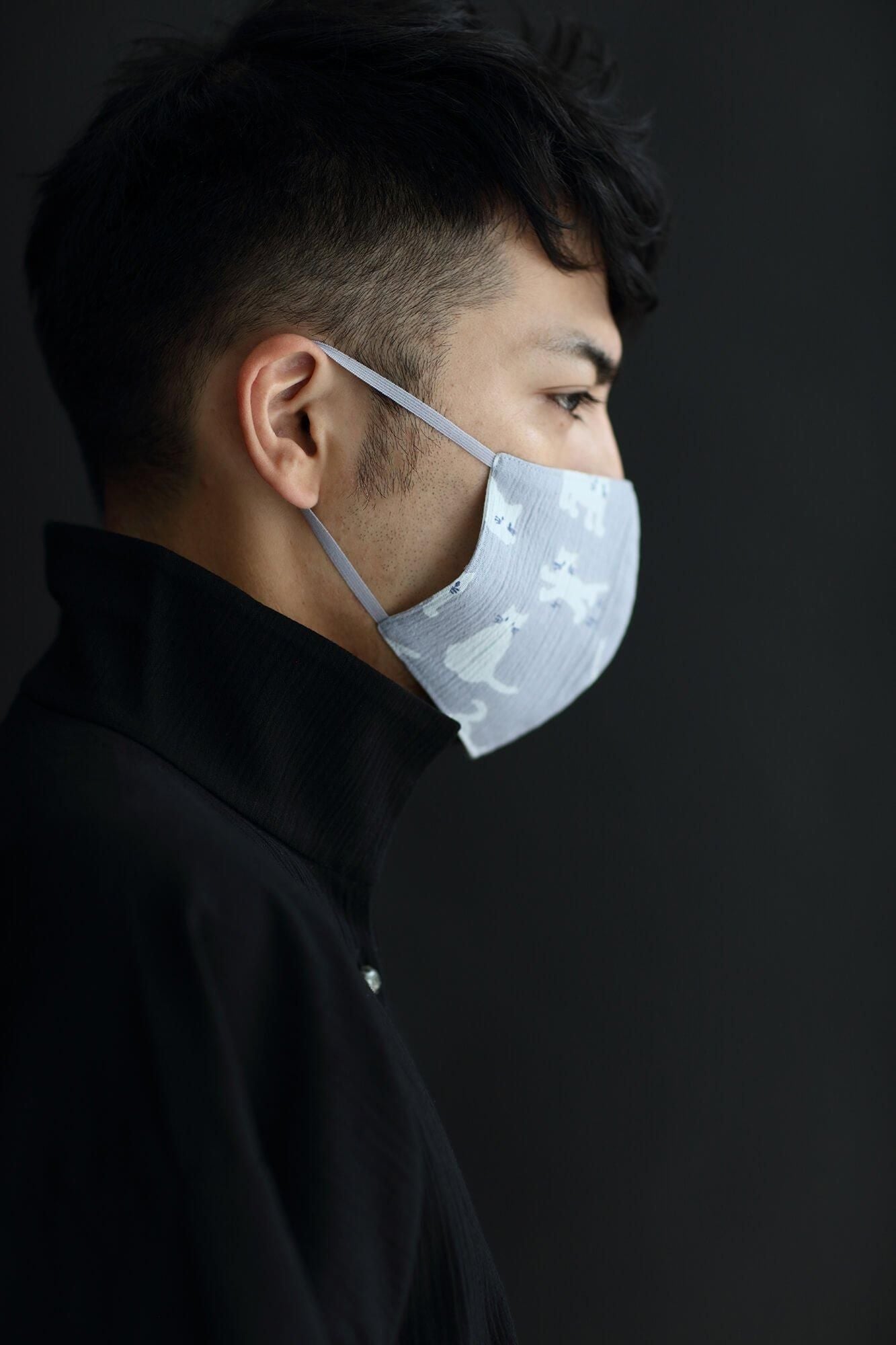 ◎[30％折扣] takashima chiku纺织面具/猫