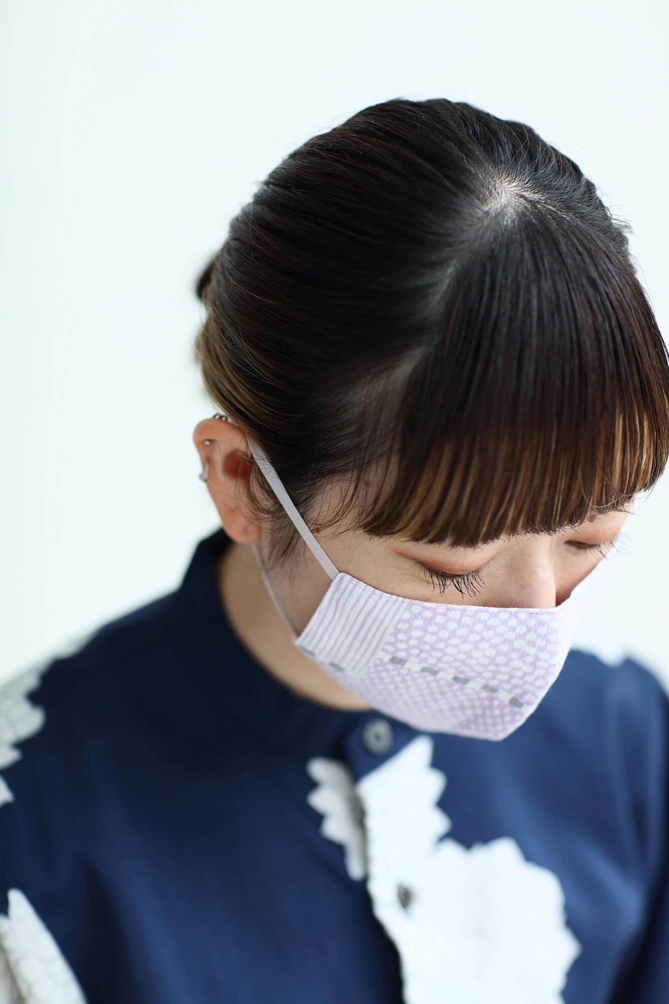 ◎[30％折扣] takashima chiku纺织面膜 /跨度2粉红色（momoiro）