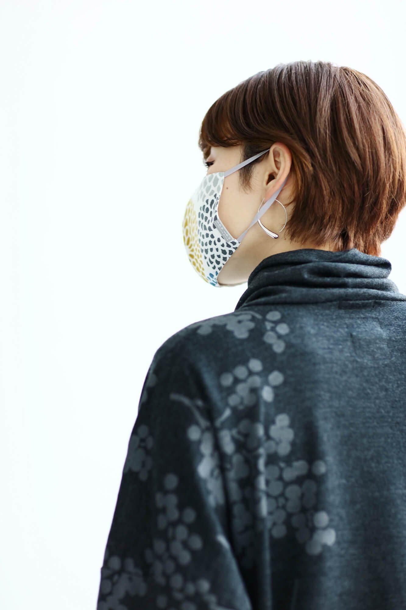 ◎【 30% 할인 off타카시마 히라오리×타카시마치지미 텍스타일마스크/국화 두부 (코치)