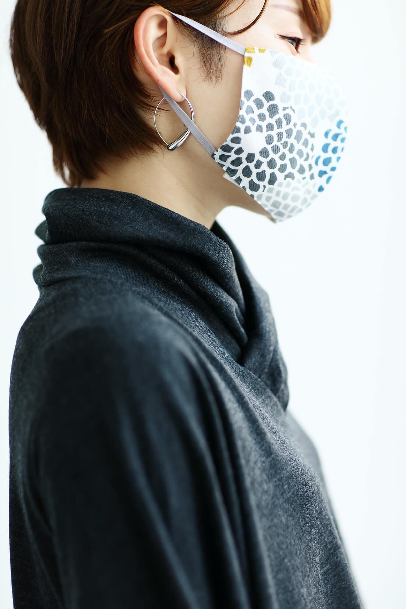 ◎【 30% 할인 off타카시마 히라오리×타카시마치지미 텍스타일마스크/국화 두부 (코치)